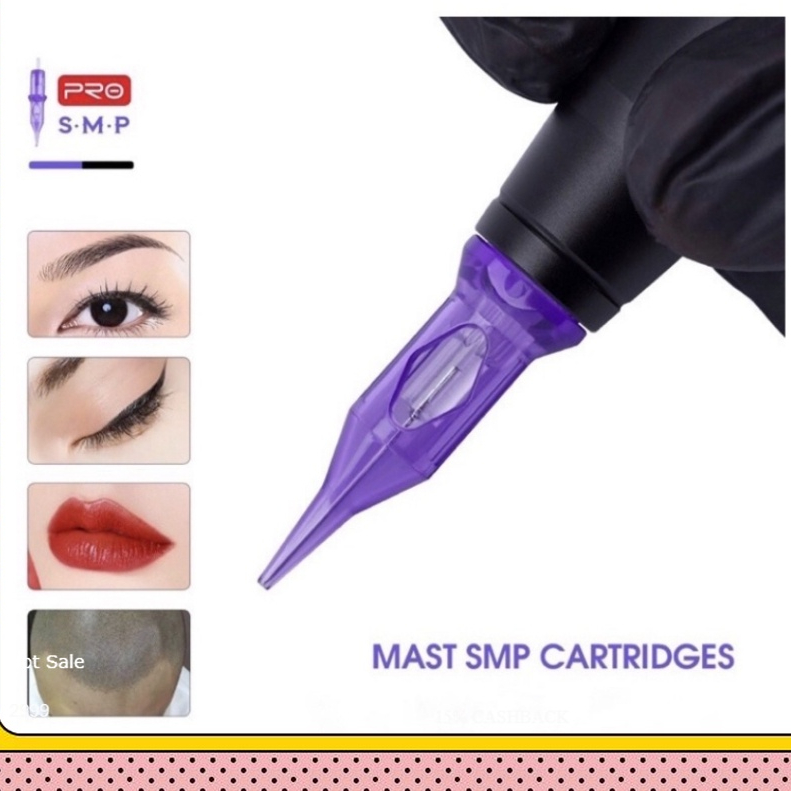 Hộp 10 20 Kim lắp Máy Pen MAST PRO Tím Chính Hãng Phun Xăm PXTM