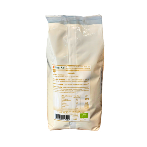Ảnh Bột bắp hữu cơ hạt mịn Markal 500g 1