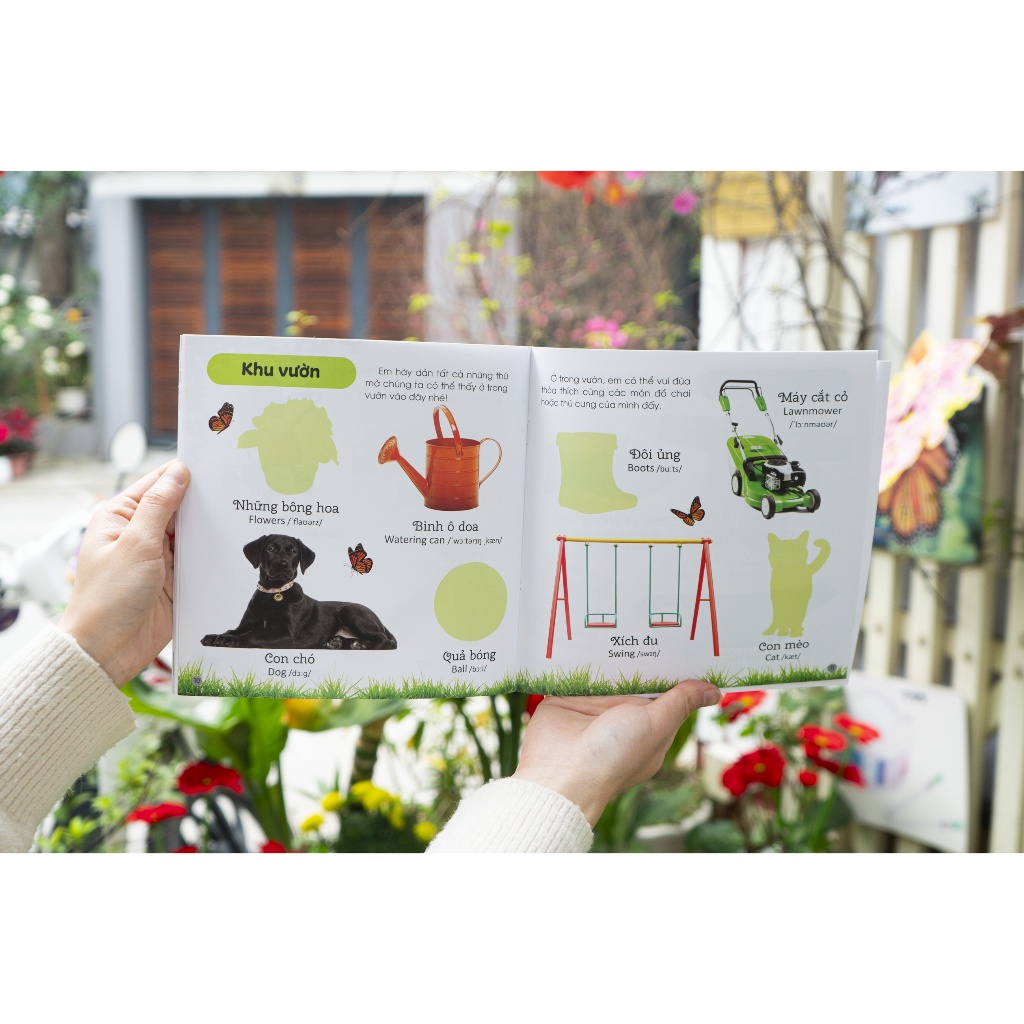Ảnh Sách bóc dán phát triển ngôn ngữ và nhận biết - Cho trẻ từ 3 tuổi - Đinh Tị Books 4