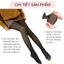 Quần tất da 3D lót lông giữ nhiệt AAA iLita quần tất skinny điịnh hình che khuyết điểm siêu dày dai mịn thật chân giữ ấm