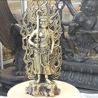Tượng đồng ngài hộ pháp Bất Động Minh Vương