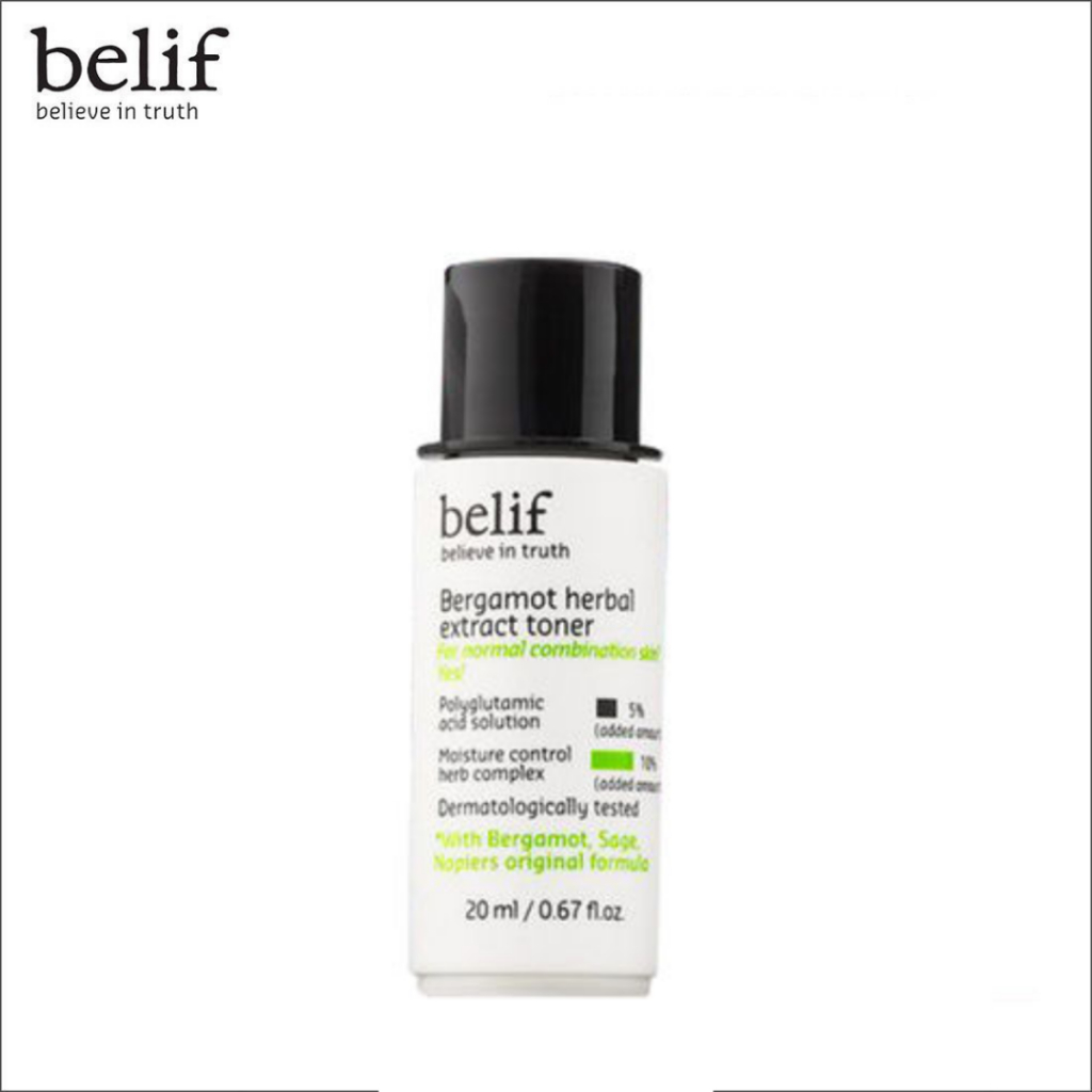 Ảnh Bộ đôi kem cấp ẩm Belif 10ml + Combo 2 Nước cân bằng 20ml 1