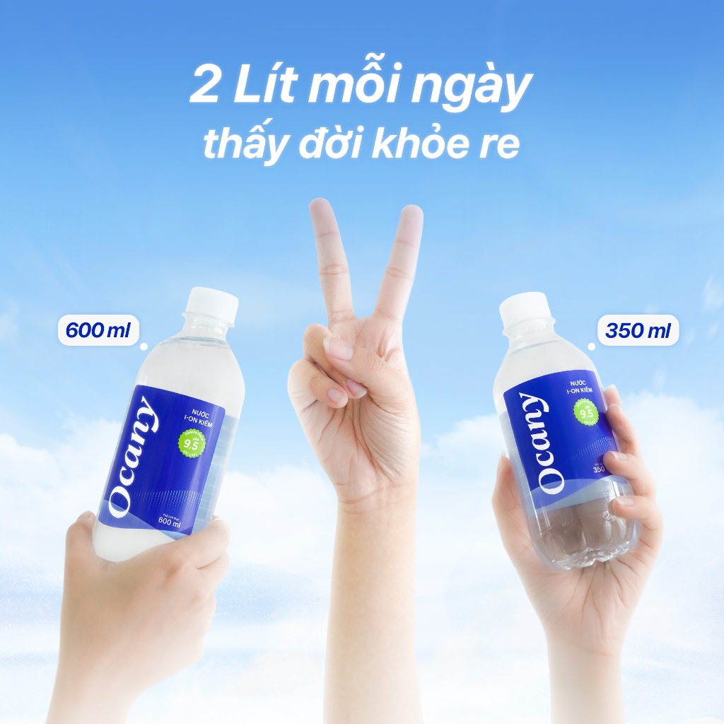 Ảnh Nước uống ion kiềm Ocany chai 1,5l 3