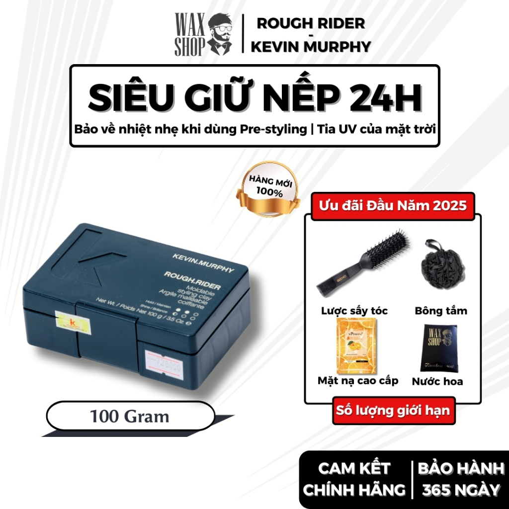 Sáp vuốt tóc nam cao cấp Rough Rider Kevin Murphy 30g | 100g chính hãng ...