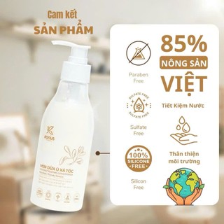 COMBO Nuôi Dưỡng Tóc Konus Homespa Mềm Mượt Tự Nhiên, Ngăn Ngừa Gãy Rụng