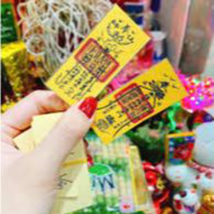 Combo Phù Vàng Khai Vận Tụ Tài Ép Plastic Siêu Bền Đẹp
