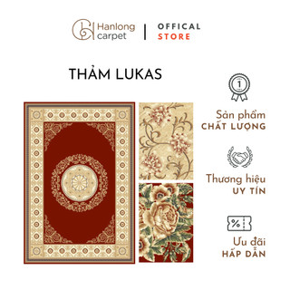 [H] Thảm lông ngắn LUKAS bề mặt mềm mịn, dệt công nghệ châu âu tiên tiến thoáng khí, hạn chế nấm mốc