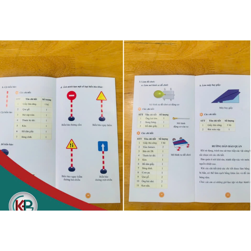 Bộ thực hành môn Công Nghệ lớp 3 ( Công ty Khang Phúc).