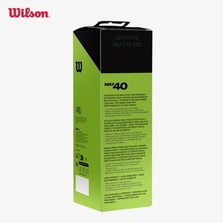 Wilson Max 40 Outdoor Bóng Pickleball 3 Pack Green WR8909201001