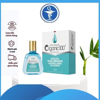 Nước Nhỏ Mắt Nhân Tạo Organic100 - giảm sự khó chịu/kích ứng như khô mắt, mỏi mắt