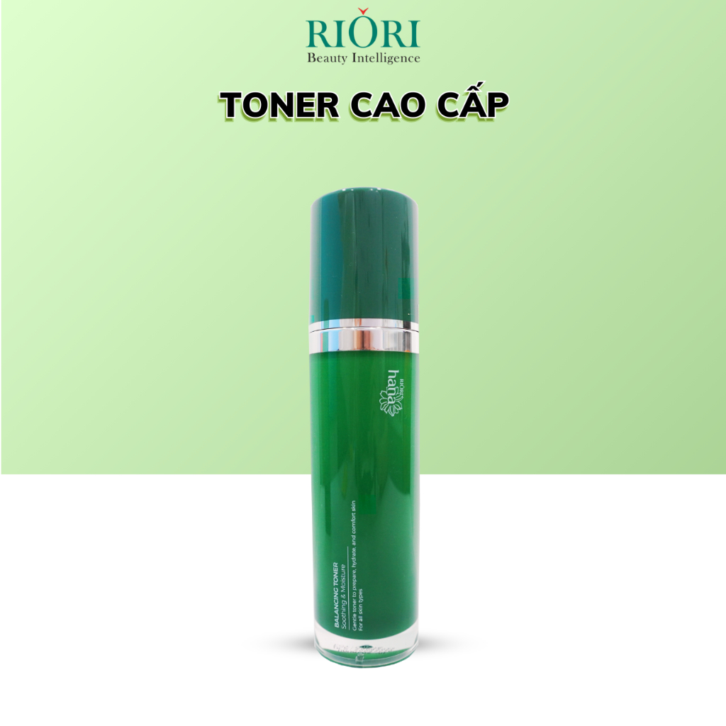 Ảnh Nước Hoa Hồng Cao Cấp RIORI HANA BALANCING TONER 120G (chai xanh) 1