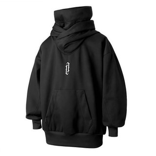 Áo Hoodie Ninja Mũ Rộng,Cổ Cao Logo Thêu Chất Liệu Nỉ Bông 2 Lớp Form Unisex Hottrend