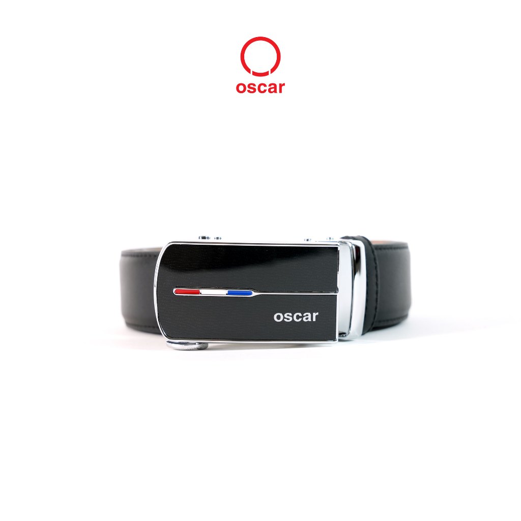 Ảnh Thắt lưng nam Oscar khóa tự động, dây da bò thật nhập khẩu, khóa kim loại không gỉ - 050 1