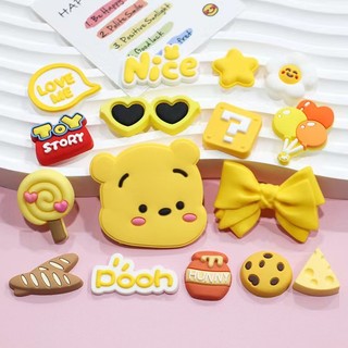 Set jibbitz 2d gắn dép trang trí dép cute, jibbitz nhựa dẻo, set jibbitz theo chủ đề Doraemon, kurumi, shin,..
