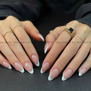 NAIL BOX THẠCH NUDE VẼ ĐẦU MÓNG