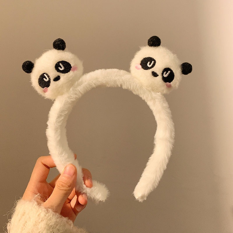 Cài tóc băng đô bờm lông cute dễ thương phụ kiện tóc rửa mặt skincare đa dạng mẫu mã hình thù ngộ nghĩnh