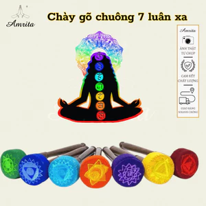 Chày Luân Xa Nepal - Chày đánh chuông xoay - Chày đánh chuông đồng - Chùi chuông - Chày chuông - Phật Giáo Amrita