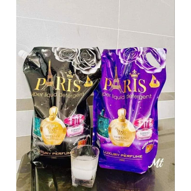 (MUA 2 TẶNG 1) Combo 3túi 10,8kg Nước Giặt Xả Hương Nước Hoa Pháp Paris 3,6L / 1 túi