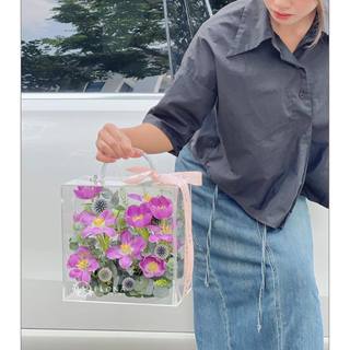 [HỎA TỐC-CHUYÊN SỈ] Hộp Nhựa Valy Mica Cắm Hoa - Hộp Cốp Mica Đựng Quà Tết Hộp Quà Tặng Hộp Đựng Set Quà Tết Quai Trúc