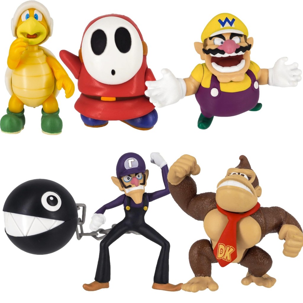 Bộ Sưu Tập Figuro Super Mario Hammer Bros./Chain Chomp/Heyho/Wario ...