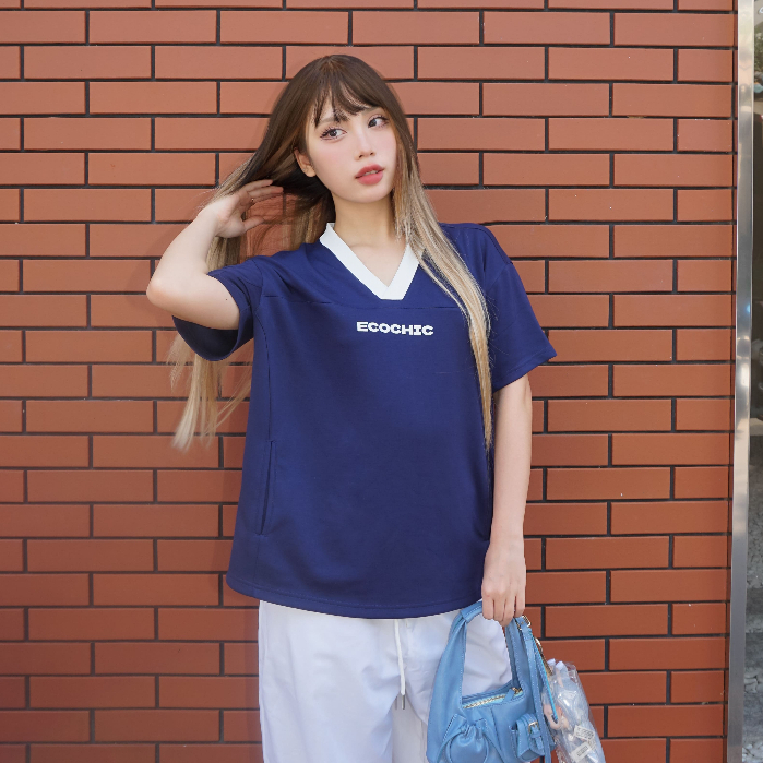 Áo thun Local Brand ECOCHIC LUX POCKETS TSHIRT Chính Hãng Form Rộng Chống Nhăn Unisex Oversize 100% Cotton B093