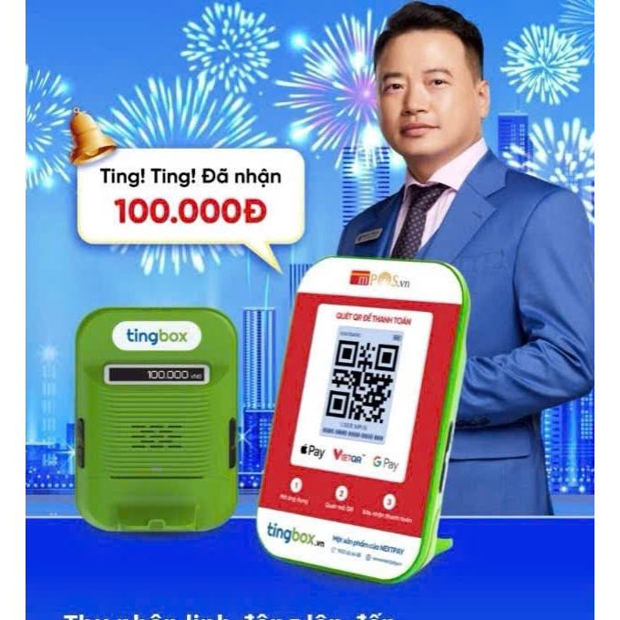Loa Thông Báo Chuyển Khoản TingBox – Báo Tiền Về Tự Động, Loa Nhắc Nhở ...