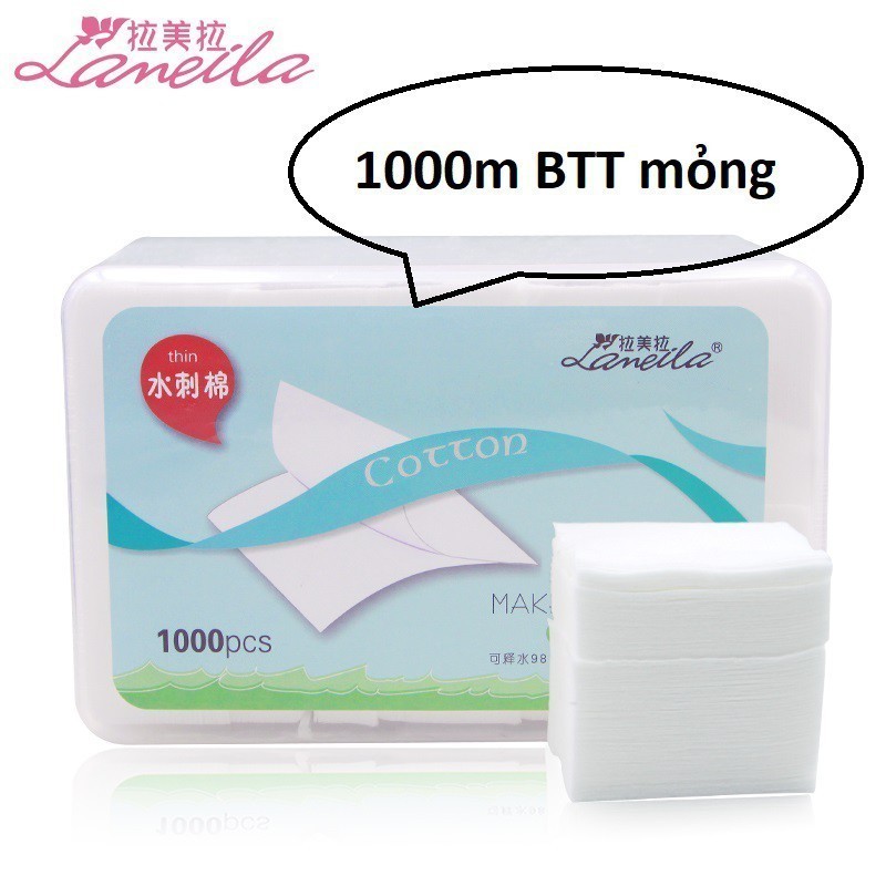 Bông tẩy trang LANEILA (LAMEILA) ⛔222miếng/túi ⛔