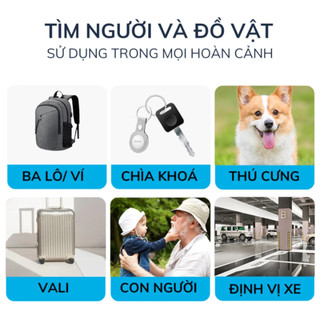 Thiết Bị Định Vị HOCO E91 Theo Dõi Toàn Cầu - Chip Định Vị Mini Kết Nối Findmy IOS