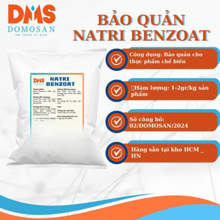 [Có che tên] 1kg Natri benzoat bột mịn