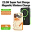 Pin Dự Phòng không dây PHANTOM P50 10000mAh cáp TypeC to LN dảo chiều PD 20W - Có quạt gió