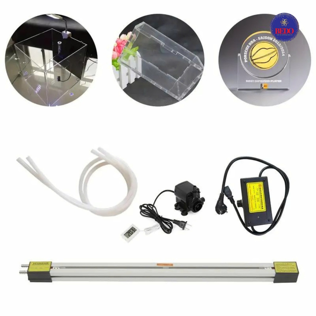 Thanh Nhiệt Uốn Mica BEDO Hợp Kim Nhôm 65-125cm Uốn Mica 10mm Gia Nhiệt Nhanh Bền Chắc