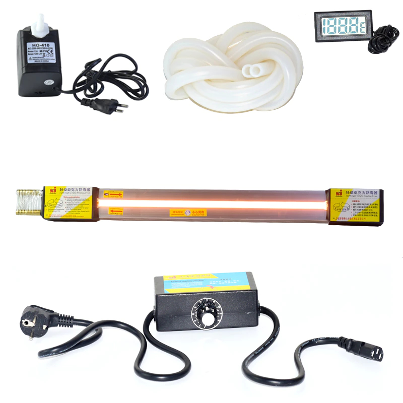 Thanh Nhiệt Uốn Mica BEDO Hợp Kim Nhôm 65-125cm Uốn Mica 10mm Gia Nhiệt Nhanh Bền Chắc