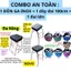 COMBO AN TOÀN ( ĐÔN GA INOX + 1 DÂY ĐAI 100cm + 1 ĐAI LỚN HOẠT HÌNH )
