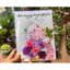 Set nguyên liệu tự làm thiệp a5 từ hoa handmade cho bé trải nghiệm