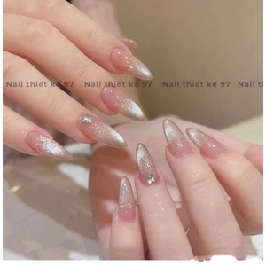 NAIL BOX OMBRE MẮT MÈO ÁNH NƯỚC VÀNG