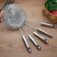 VỢT CHIÊN ĐA NĂNG CÁN INOX CÓ LỖ TREO CAO CẤP - Vợt vớt đồ ăn, trụng mì, cá viên, khoai tây chiên, ráo dầu