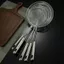 VỢT CHIÊN ĐA NĂNG CÁN INOX CÓ LỖ TREO CAO CẤP - Vợt vớt đồ ăn, trụng mì, cá viên, khoai tây chiên, ráo dầu
