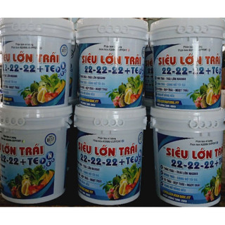Xô Tròn Trái , Nặng Ký 22 - 22 - 22 + Canxi Bo (20kg