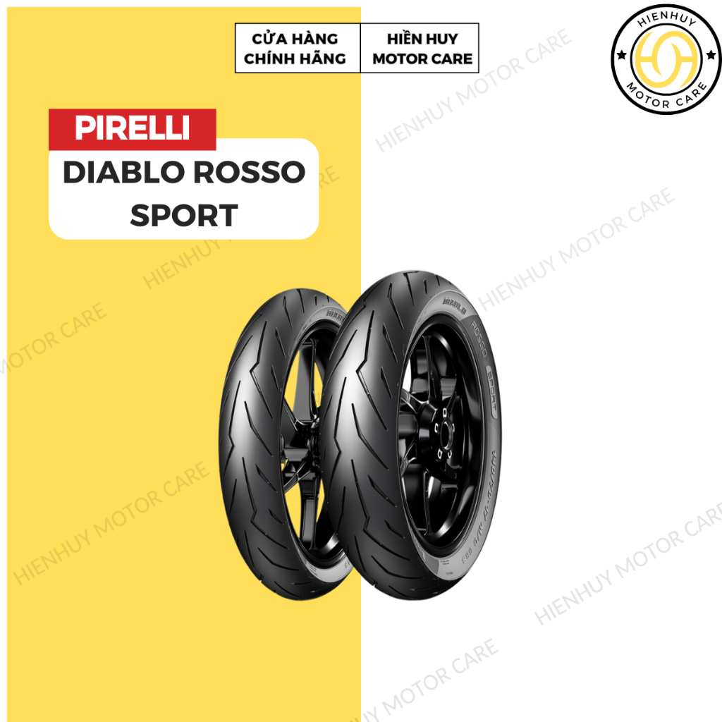 Vỏ lốp xe máy PIRELLI Diablo Rosso nhiều kích thước dùng cho xe số, xe ...