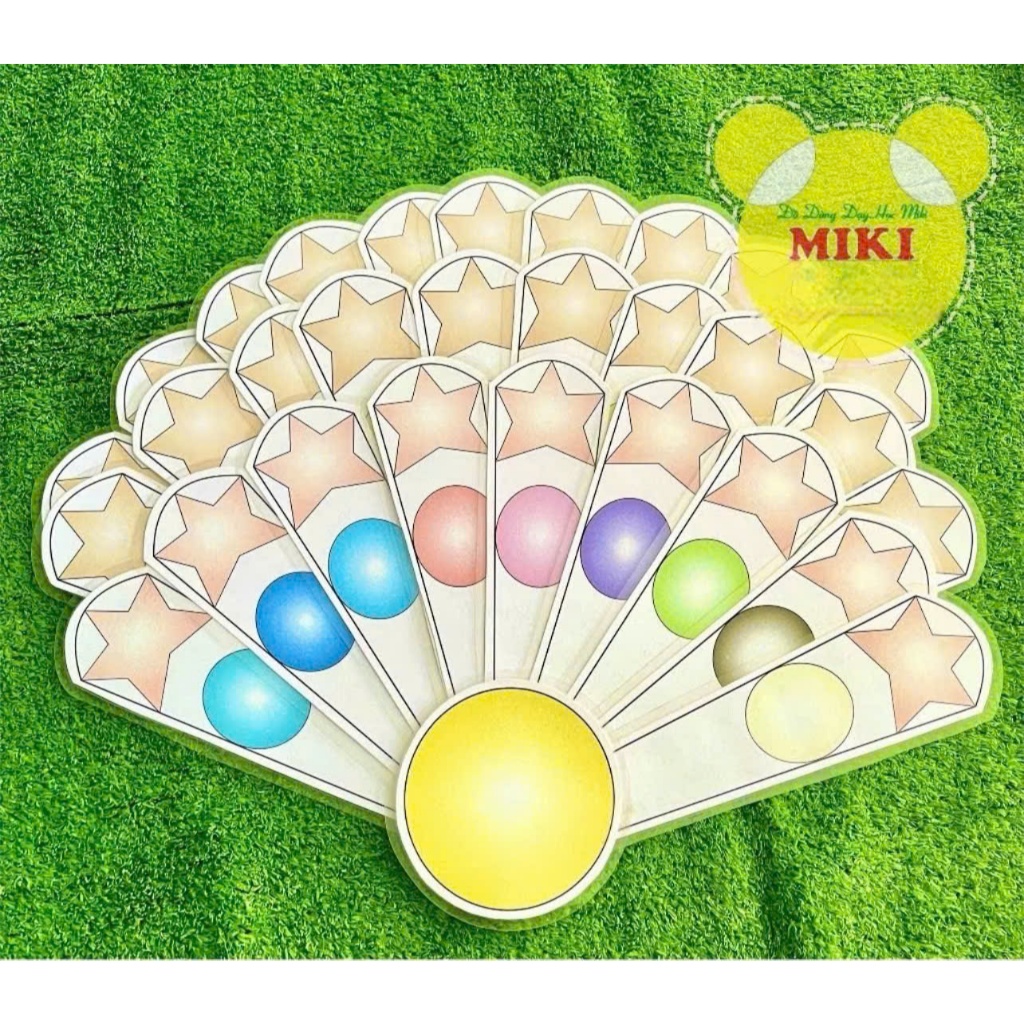 BỘ QUẠT TOÁN HỌC ( đồ dùng dạy học MIKI )
