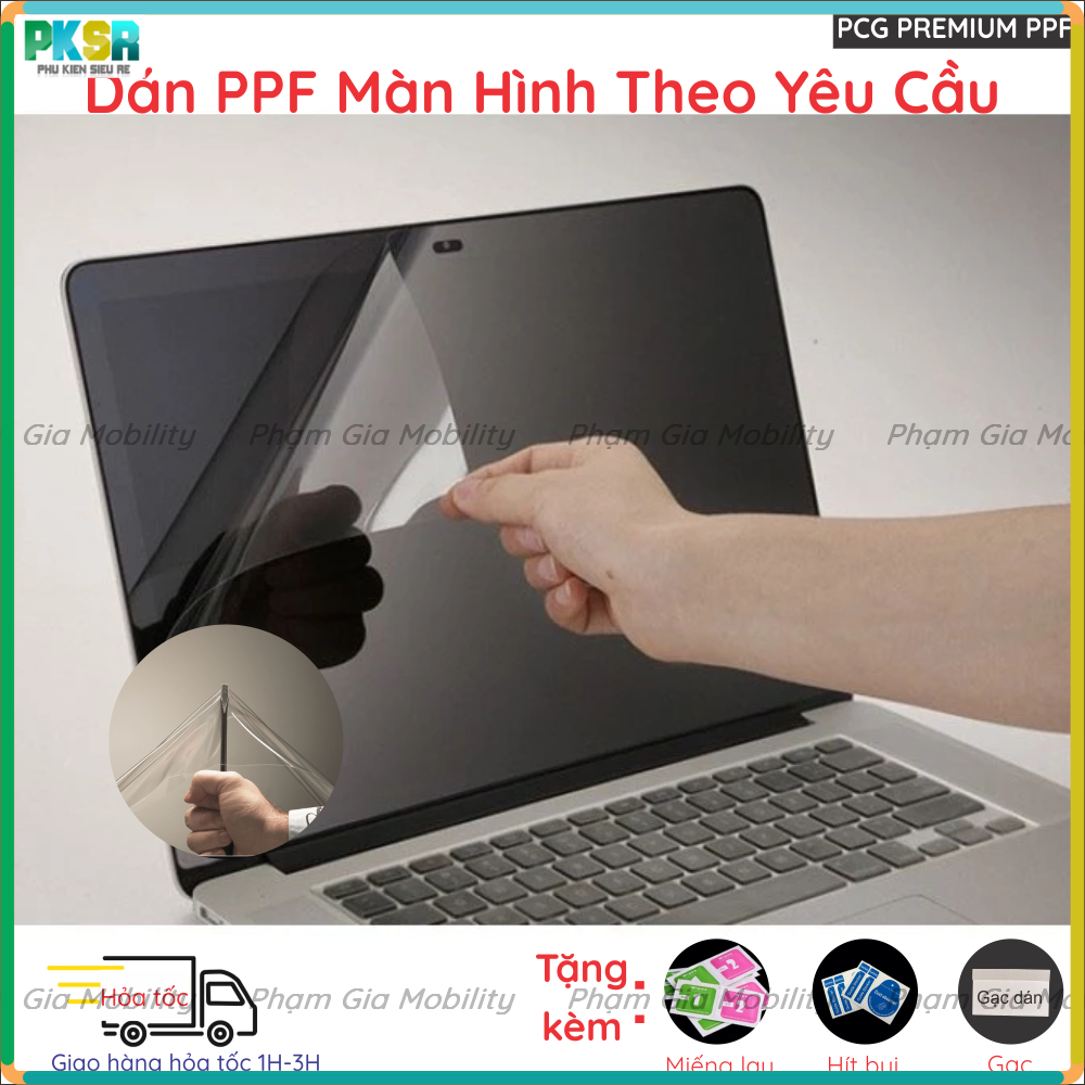 Dán màn hình laptop PPF các dòng laptop theo yêu cầu (inbox cho shop ...