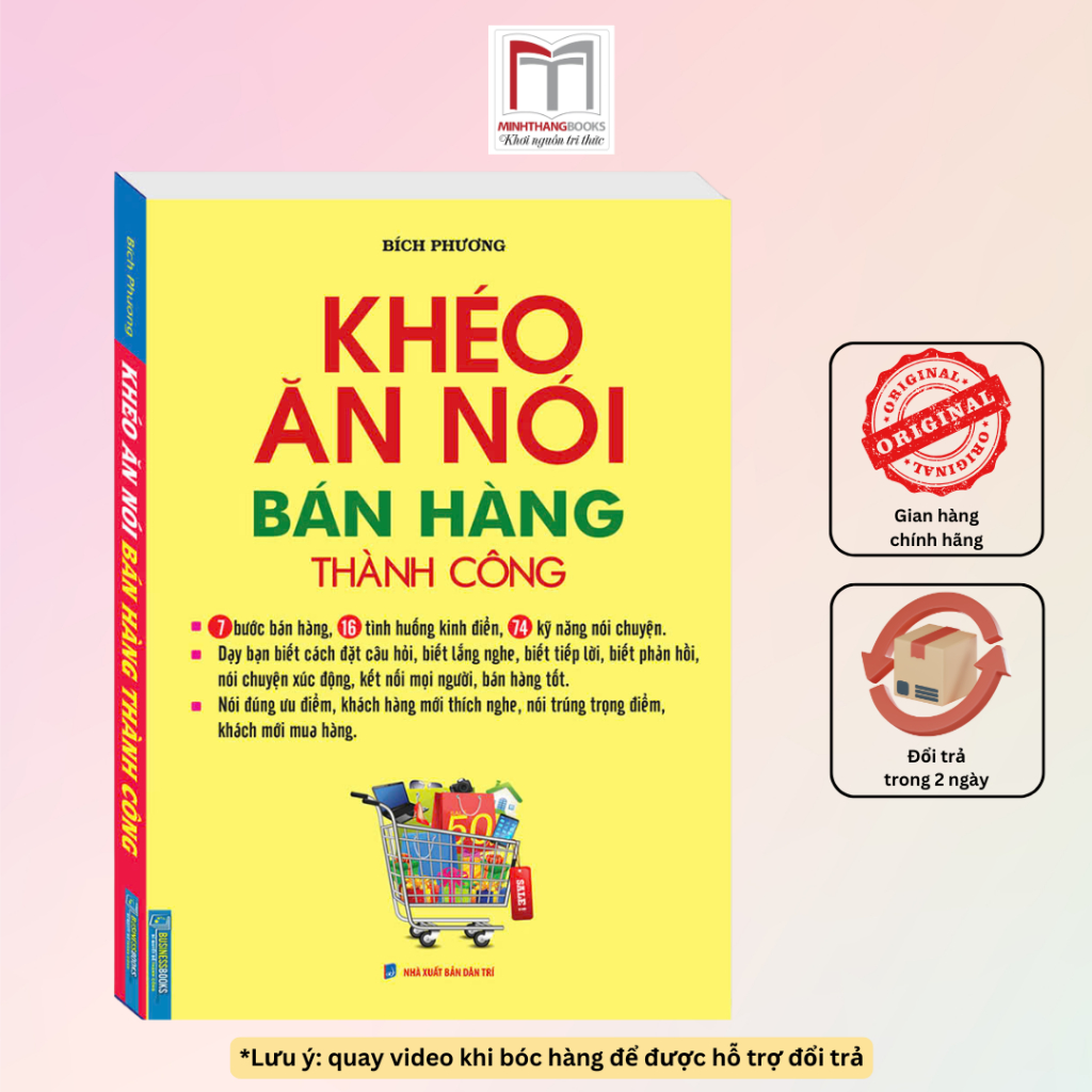 Ảnh Sách - Khéo ăn nói bán hàng thành công (bìa mềm)-tái bản 1
