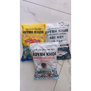 Mua 2 Tặng 1 Chùm Nho - Mồi Cám Huỳnh Khoa Đủ Loại Chuyên Câu Các Loại Cá Nước Ngọt