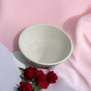 Tô trắng sứ 7 bầu 18cm gốm trắng dùng cho quán ăn phù hợp tô bán phở, bún các loại