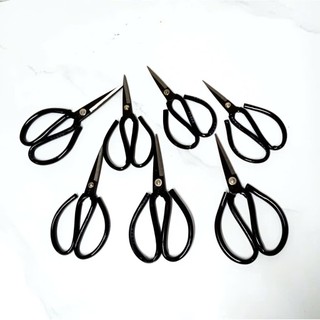 Kéo đa năng cực bén  A1, A2, A3 Kéo thép giá rẻ bọc da đen cắt giấy, vải, thực phẩm