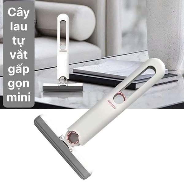 CÂY LAU MINI TỰ VẮT HỖ TRỢ LAU DỌN NHÀ TIỆN DỤNG