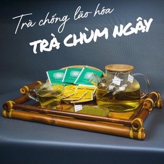 Bộ 3 trà dưỡng nhan, giảm cân, lấy lại vóc dáng, chống lão hóa da, trà thảo mộc Sunbeleaf