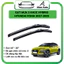 Gạt Mưa xe ô tô Hyundai Kona, Cần Gạt mưa 3 khúc Hybrid Silicone theo xe. Bộ 2 cần gạt móc chữ U