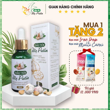 Dầu tỏi mẹ Putin - Tăng đề kháng, phòng cảm cúm