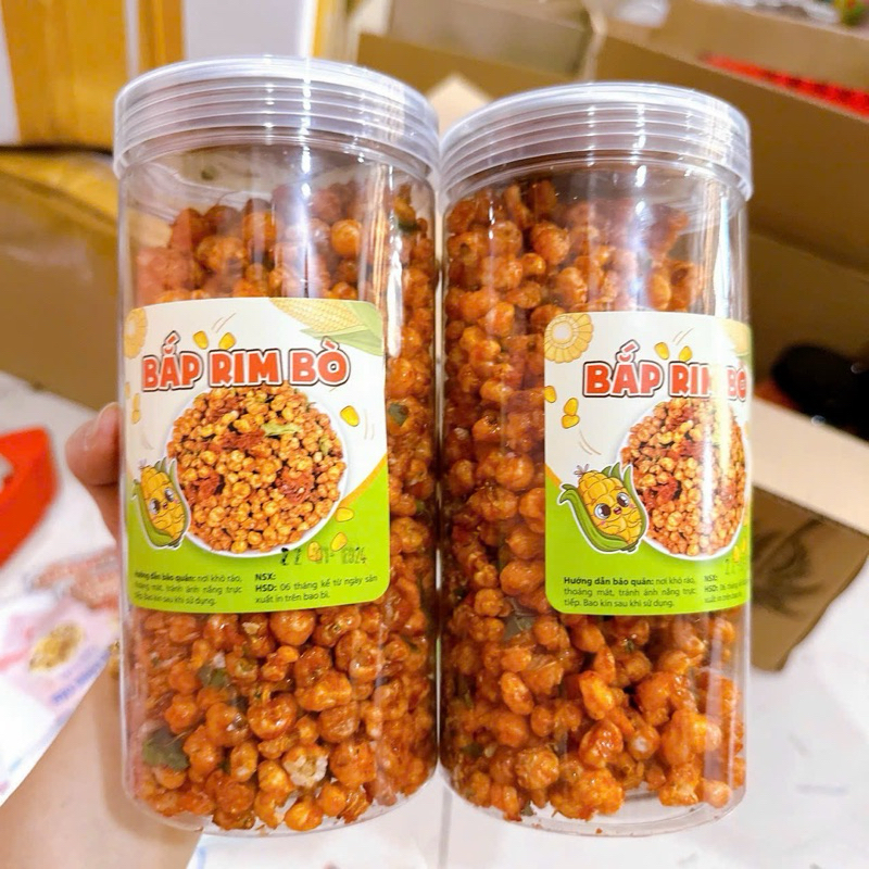 Bắp Nếp Bơ Cay Giòn\Bắp Bò Lá Chanh Tẩm Vị Các loại